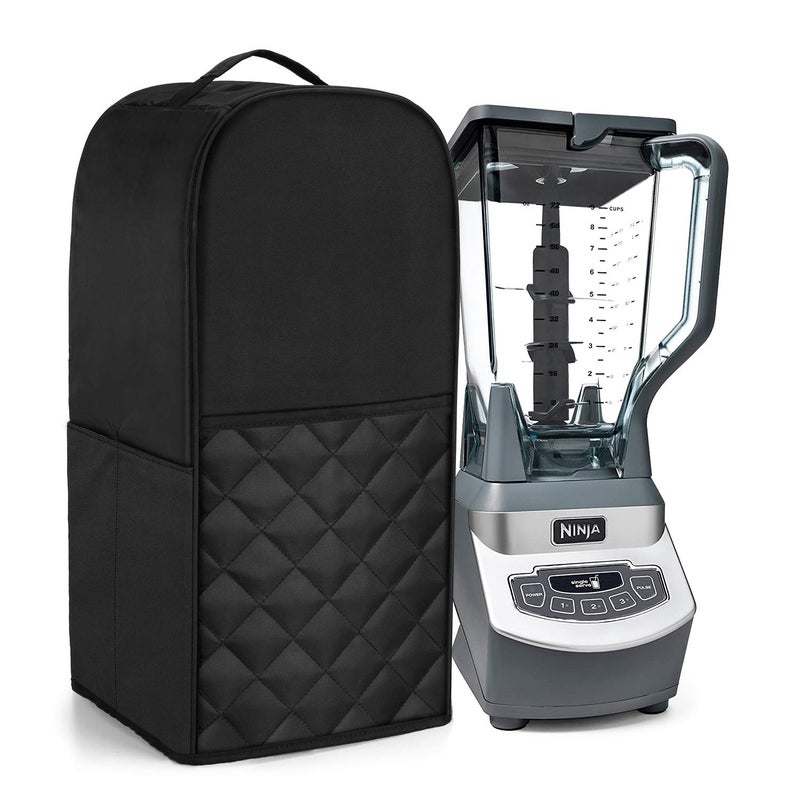 Luxja Blender Cover Compatible with Ninja Foodi, Cover for Ninja Foodi Blender, Black(quilted) - Image 1